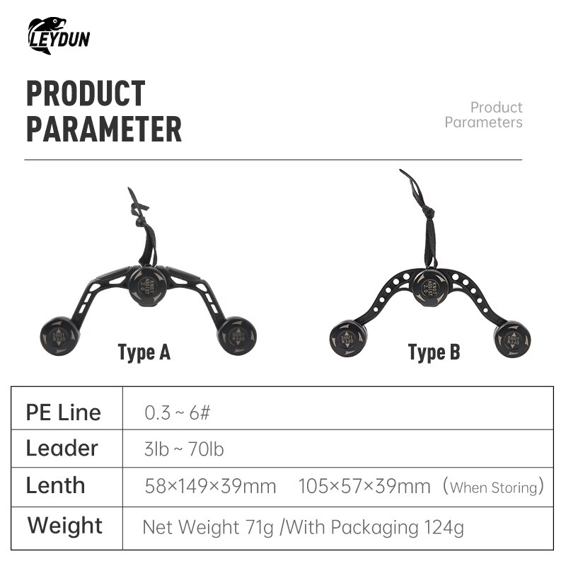 أدوات صيد من LEYDUN GT FG PR K - مراجعة Fishing Line Winder وسعره