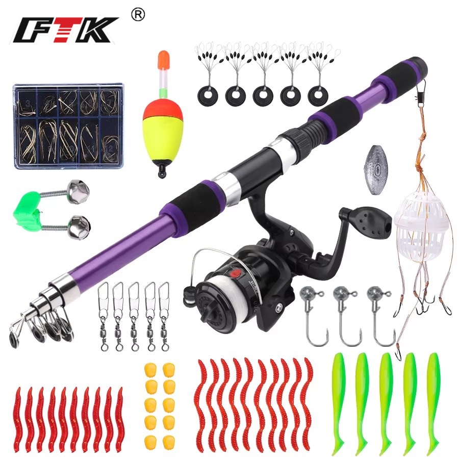 FTK 1.8M المحمولة الغزل الصيد  - مراجعة Fishing Line Spooler وسعره